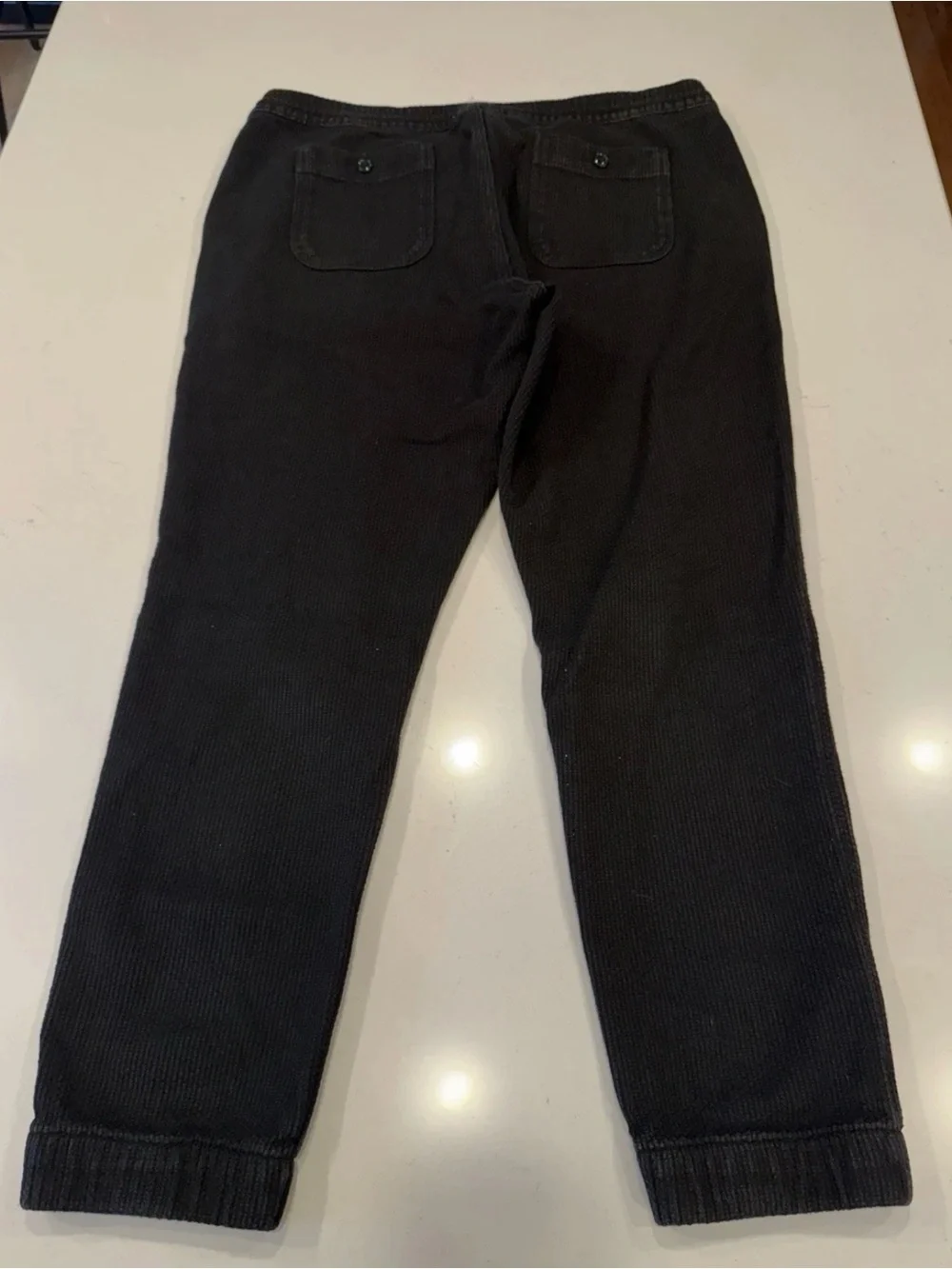 Taylor Stitch Apres Pants in Indigo Charcoal Sashiko